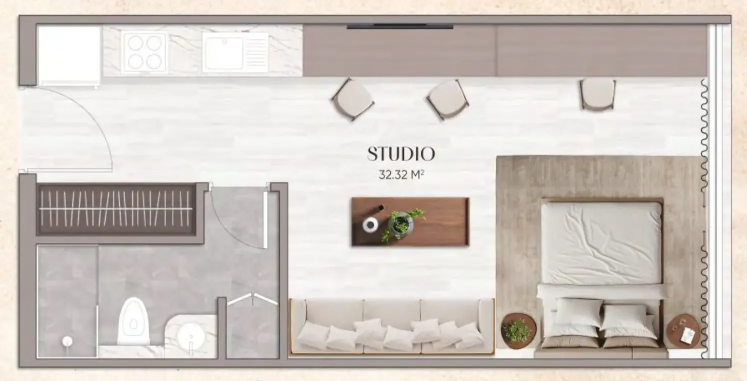Arete Urban Horizon floor plan