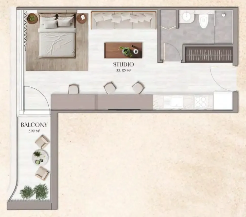 Arete Urban Horizon floor plan