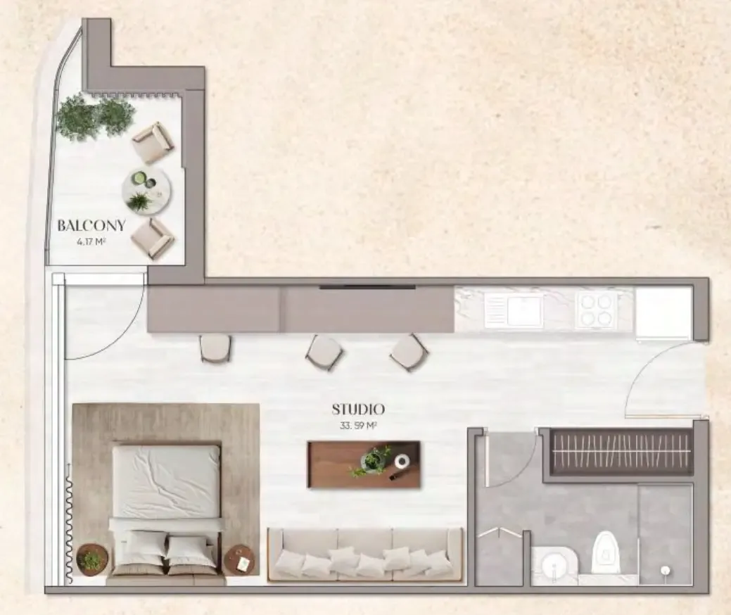 Arete Urban Horizon floor plan