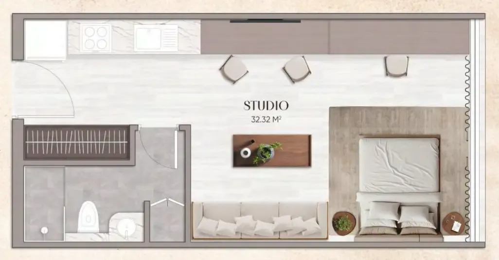 Arete Urban Horizon floor plan