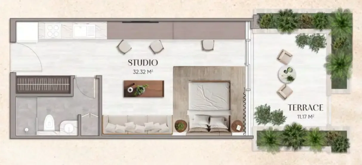 Arete Urban Horizon floor plan