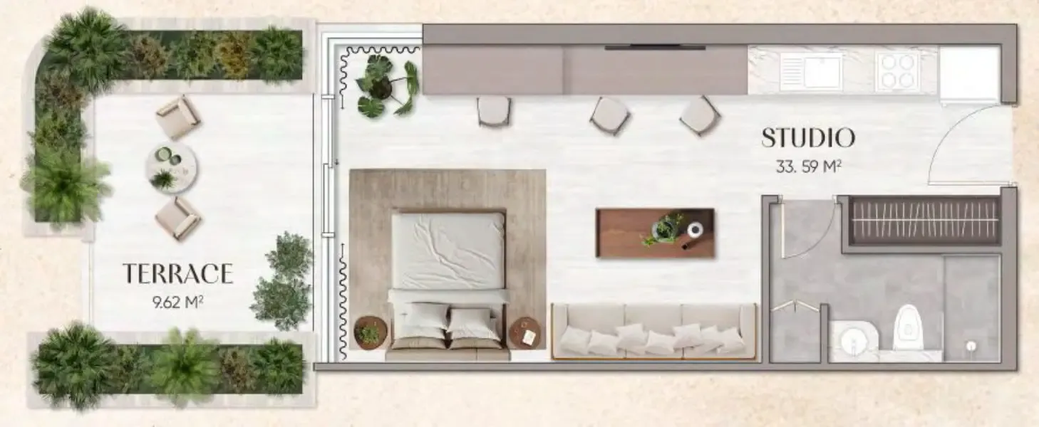 Arete Urban Horizon floor plan