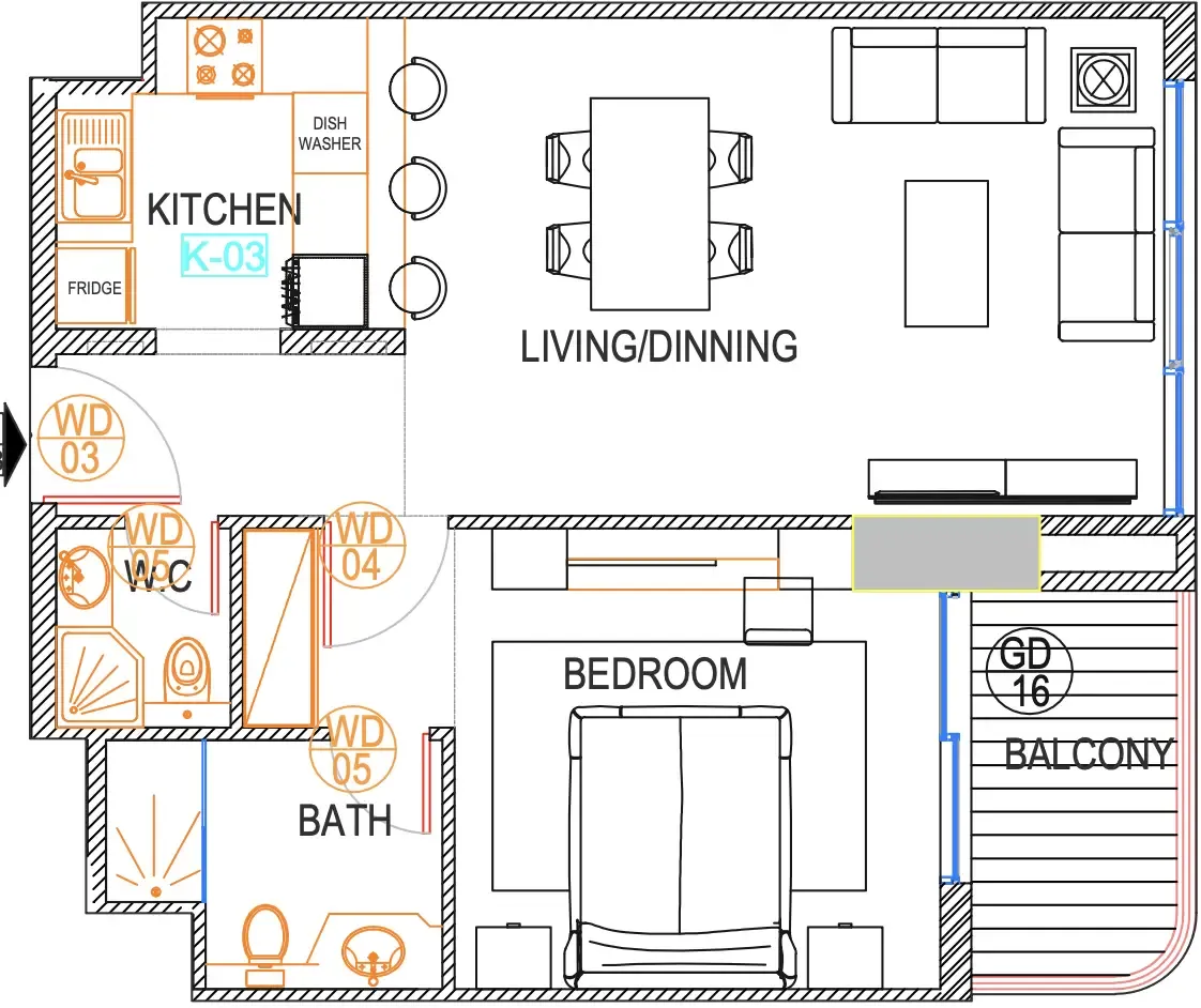Urban Properties Development (UPD) Urban Life floor plan