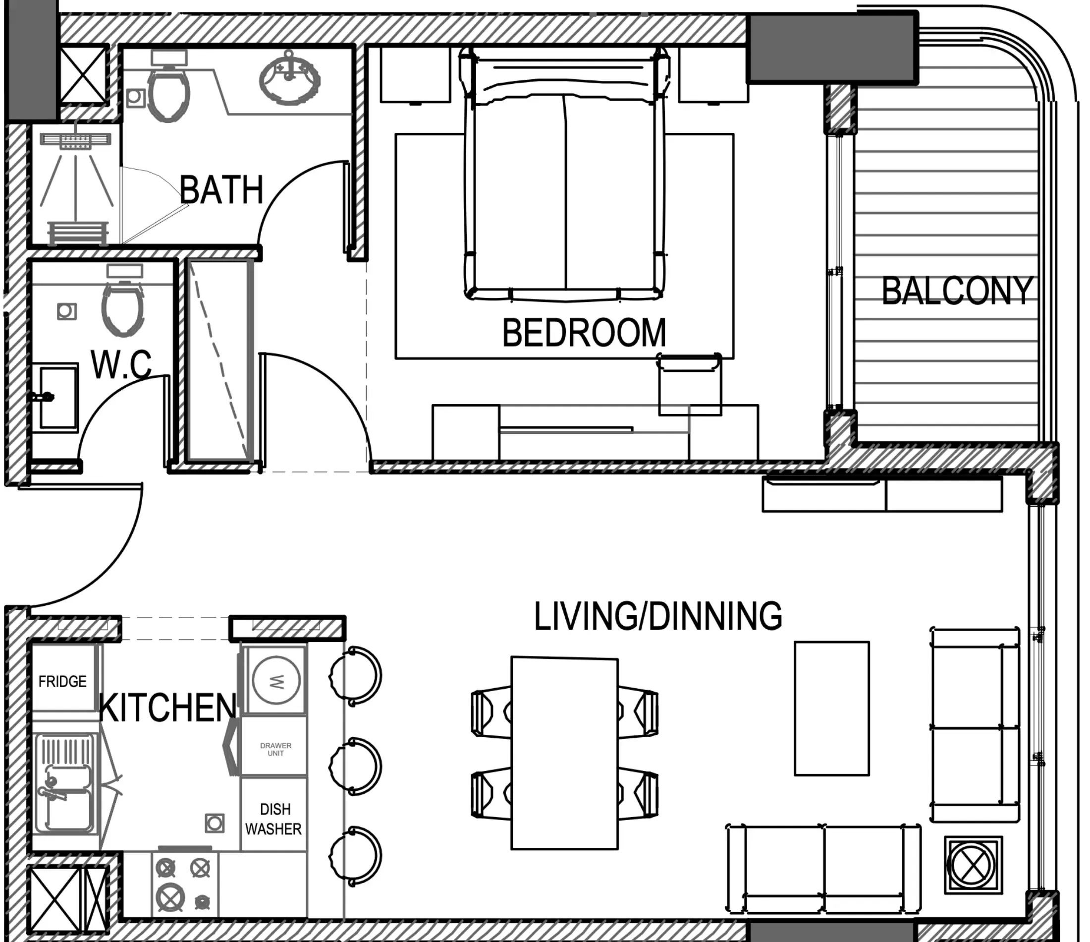Urban Properties Development (UPD) Urban Life floor plan