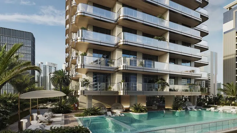 Exterior at Urban Life in Business Bay Dubai