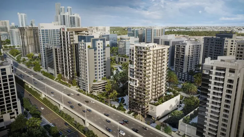 Exterior at Urban Life in Business Bay Dubai