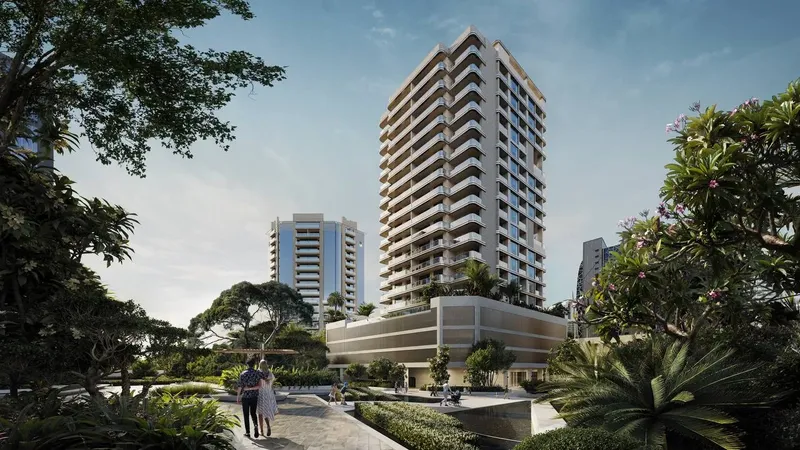 Exterior at Urban Life in Business Bay Dubai