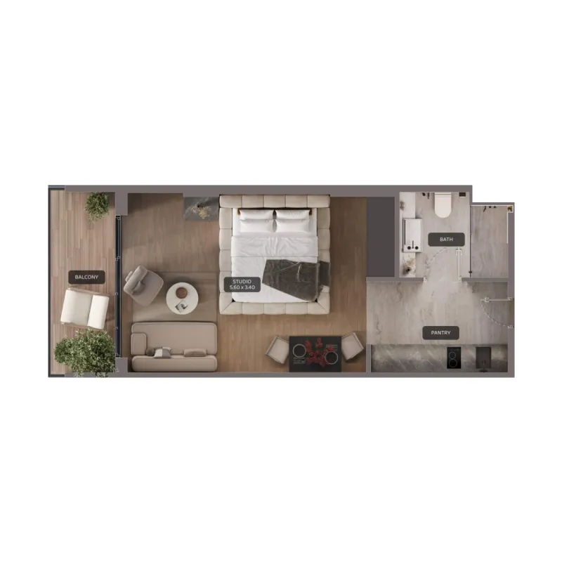 Urban Properties Development (UPD) Urban Life floor plan