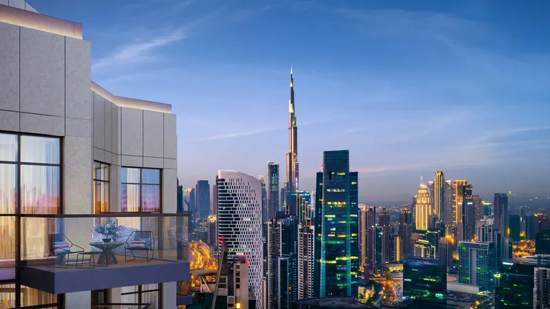 Exterior at Urban Oasis by Missoni in Business Bay Dubai