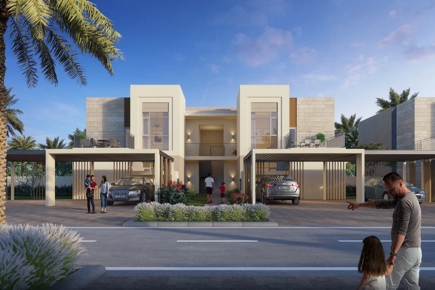 Exterior at Urbana in Emaar South Dubai