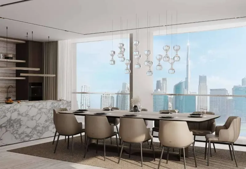 Interior at V-Suites in Business Bay Dubai