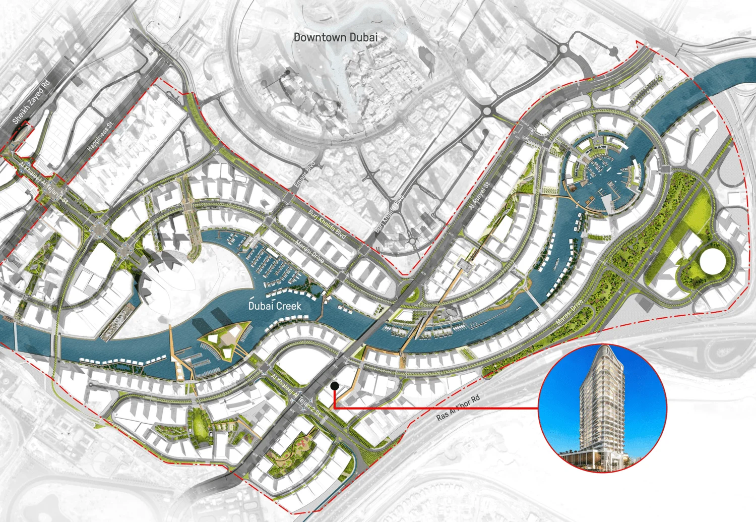ANAX Developments V-Suites master plan