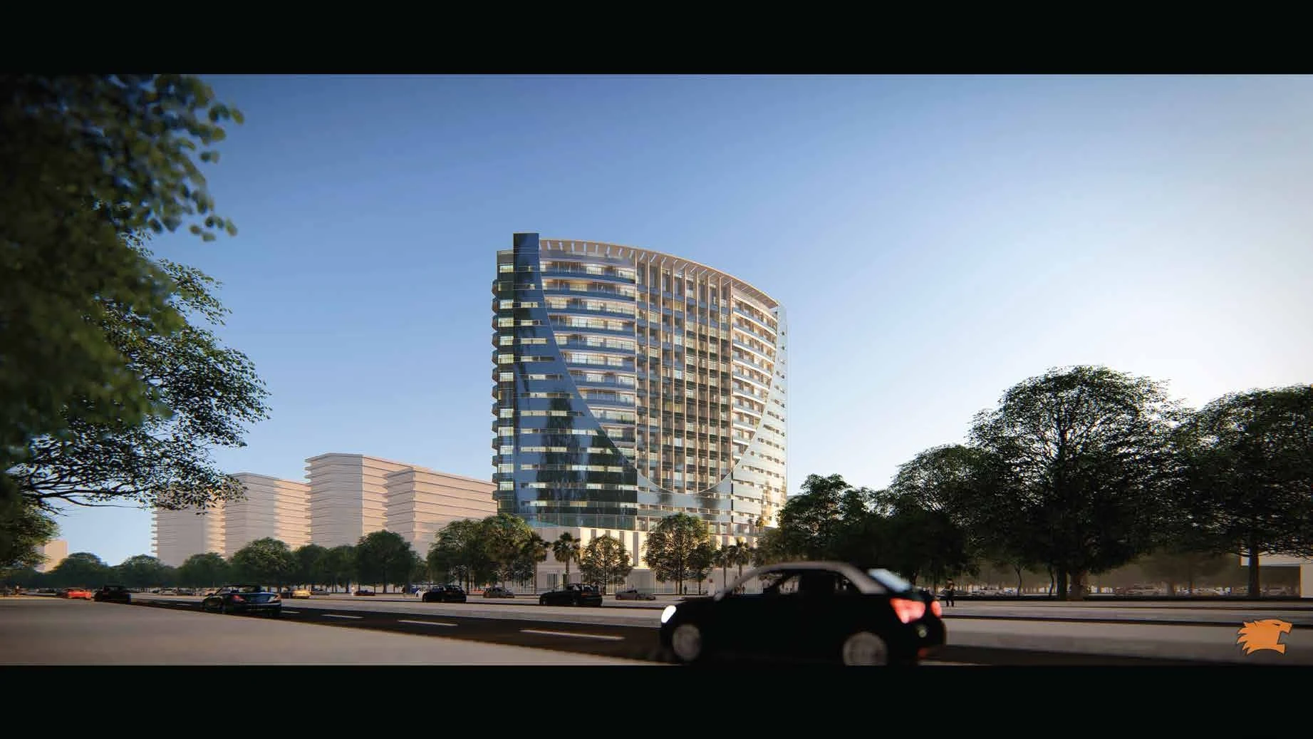 V Tower amenities in Dubailand Residence Complex, Dubai