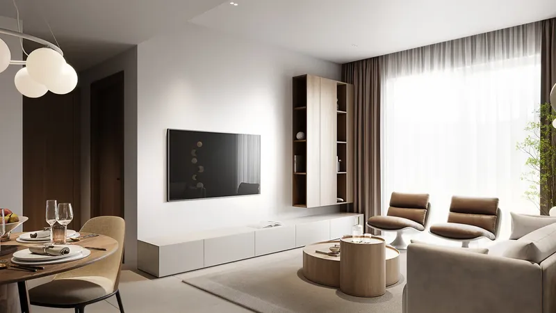 Interior at V1VID Tower in JVT (Jumeirah Village Triangle) Dubai