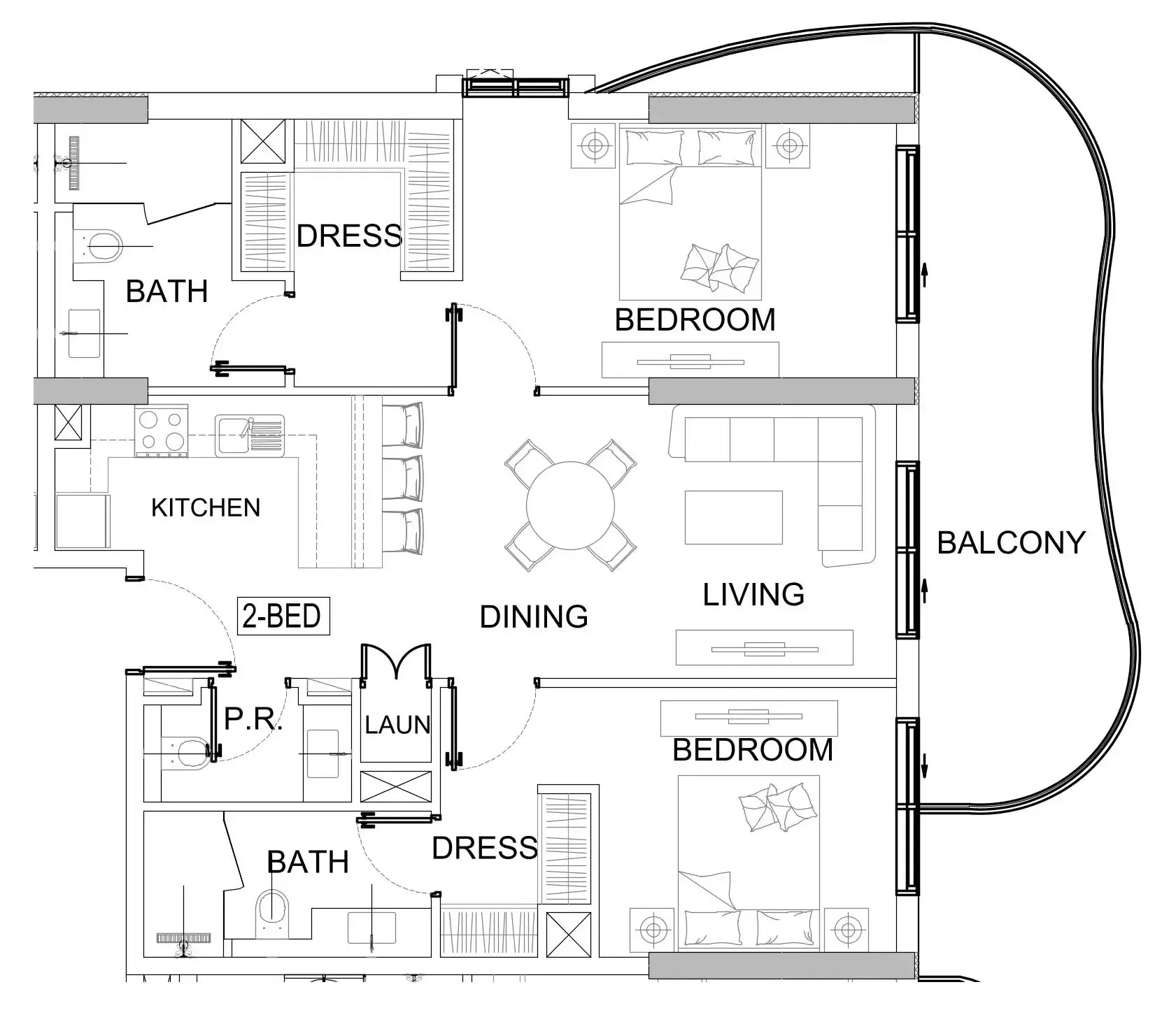 DAMAC Valencia floor plan
