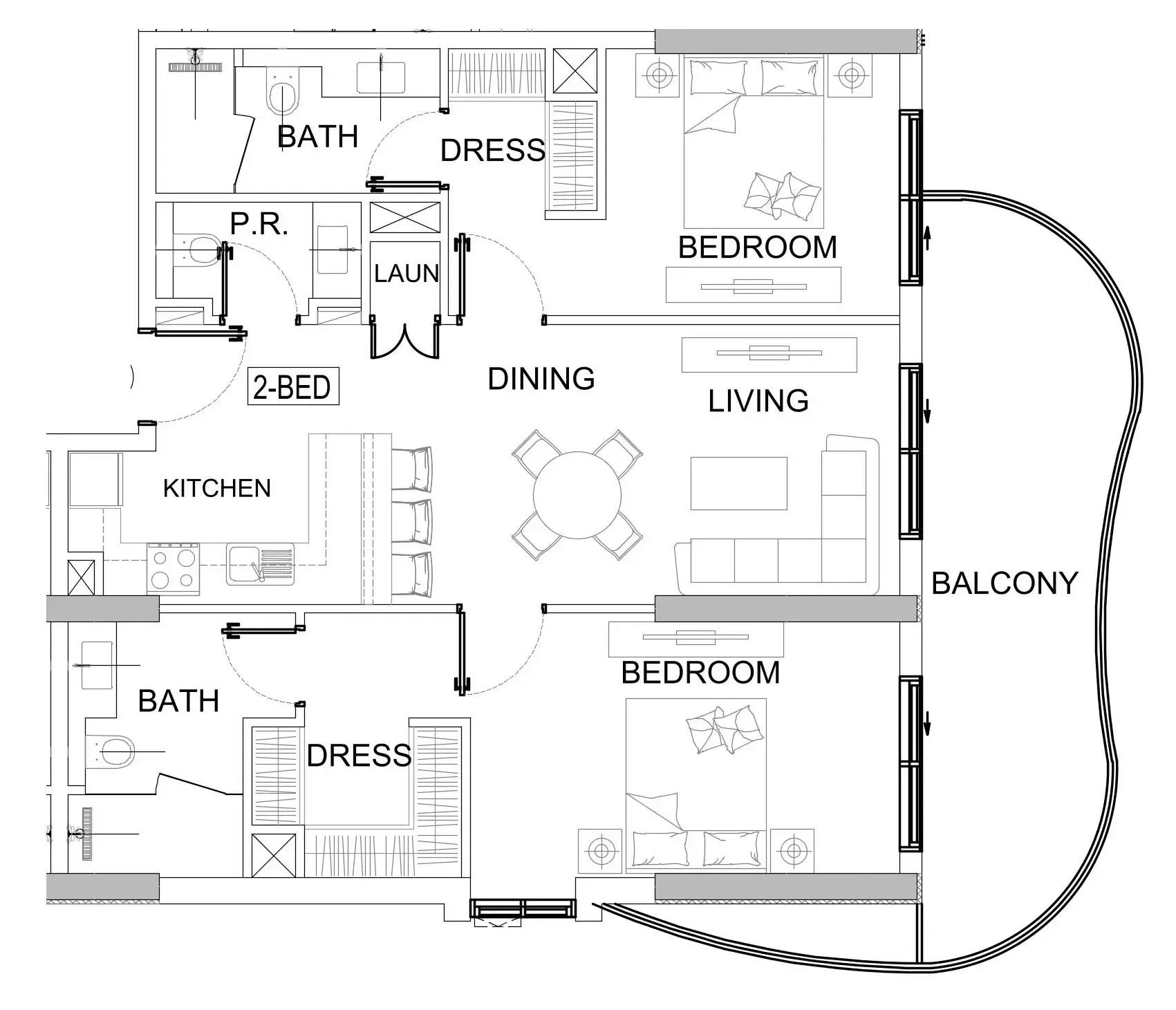 DAMAC Valencia floor plan