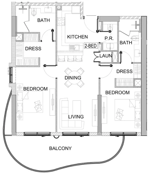 DAMAC Valencia floor plan