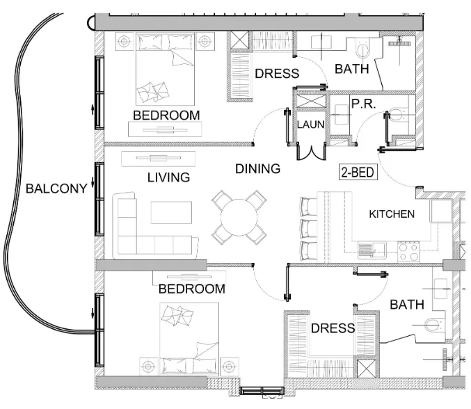 DAMAC Valencia floor plan