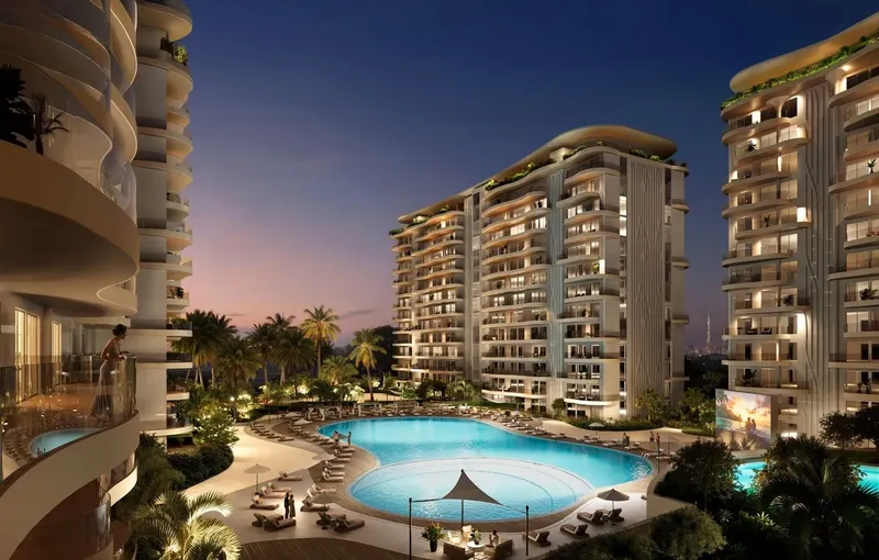 Exterior at Valencia in Damac Lagoons Dubai