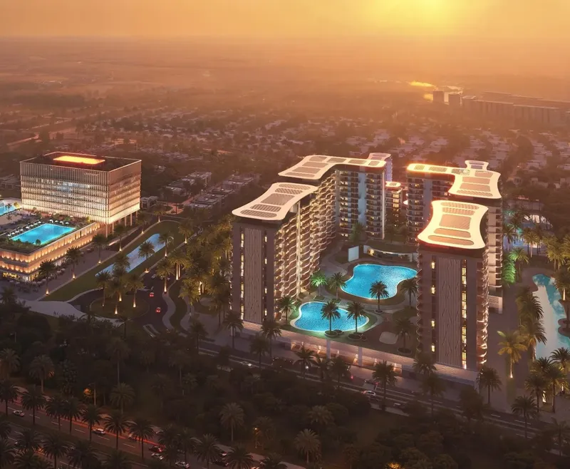 Exterior at Valencia in Damac Lagoons Dubai