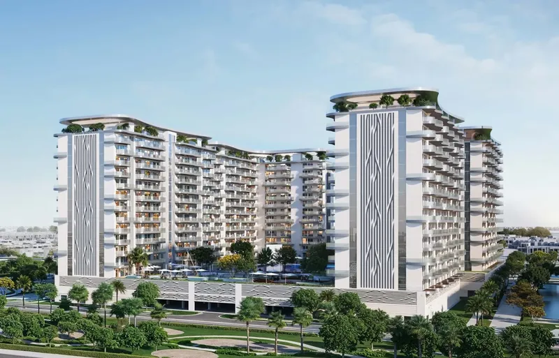 Exterior at Valencia in Damac Lagoons Dubai