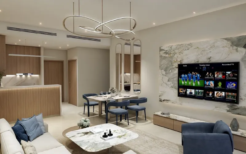 Interior at Valencia in Damac Lagoons Dubai