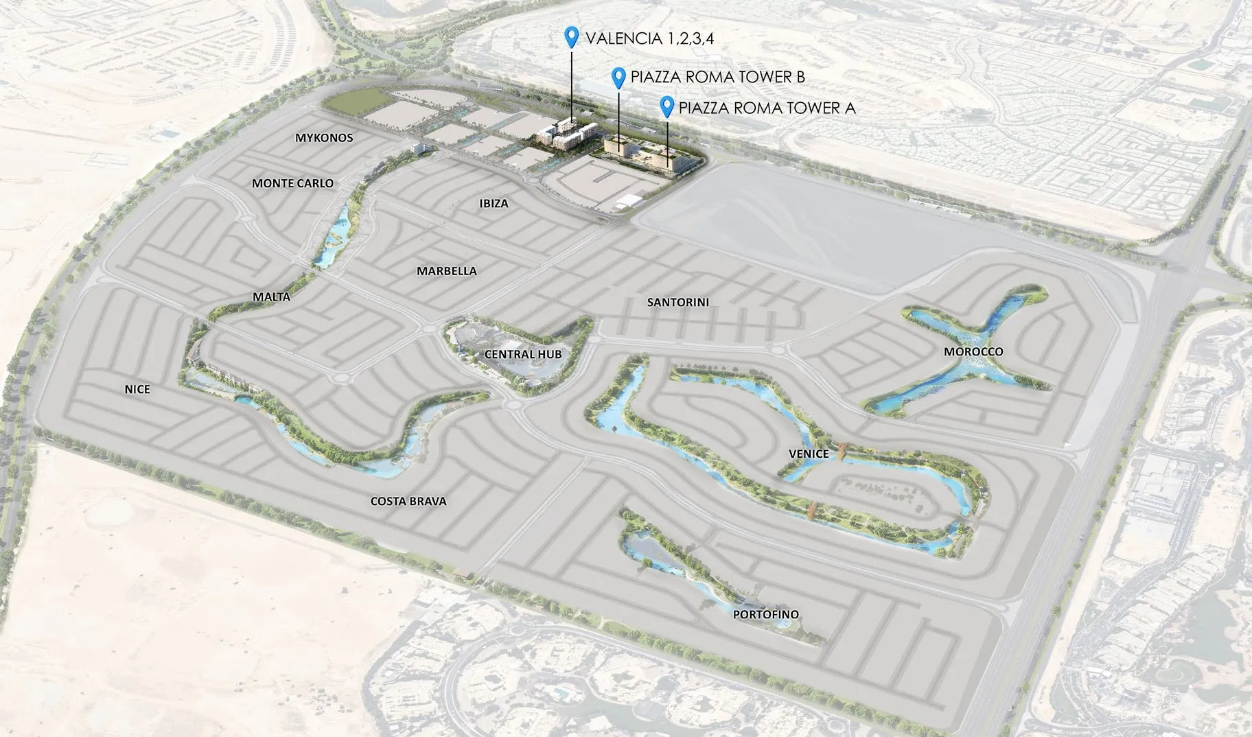 DAMAC Valencia master plan