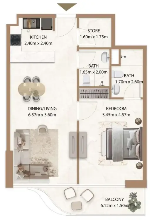 AUM Development Veda by AUM Development floor plan