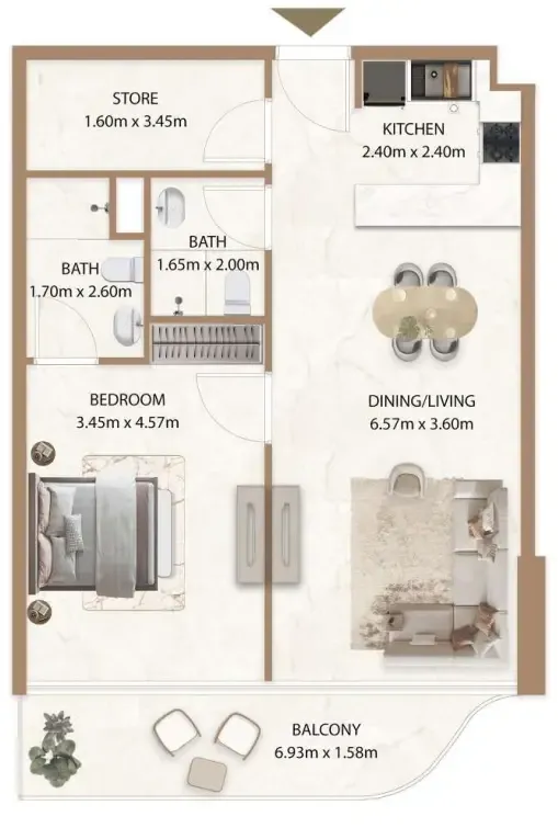 AUM Development Veda by AUM Development floor plan