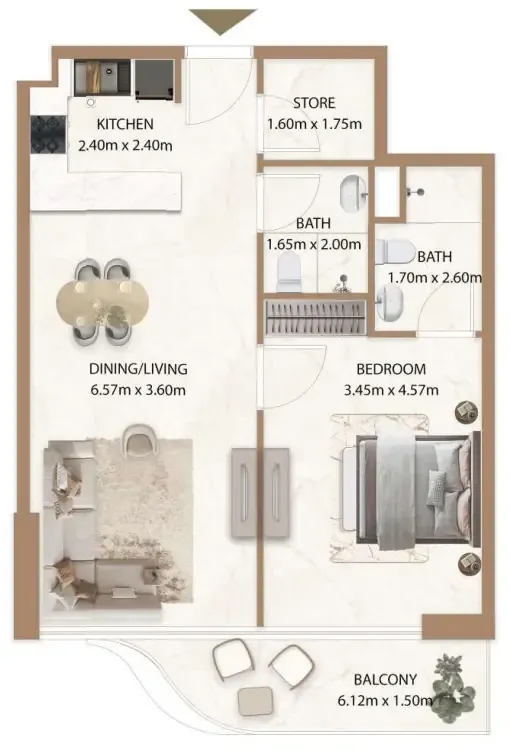AUM Development Veda by AUM Development floor plan