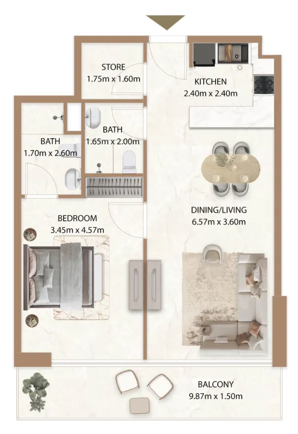 AUM Development Veda by AUM Development floor plan