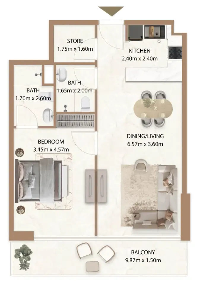 AUM Development Veda by AUM Development floor plan