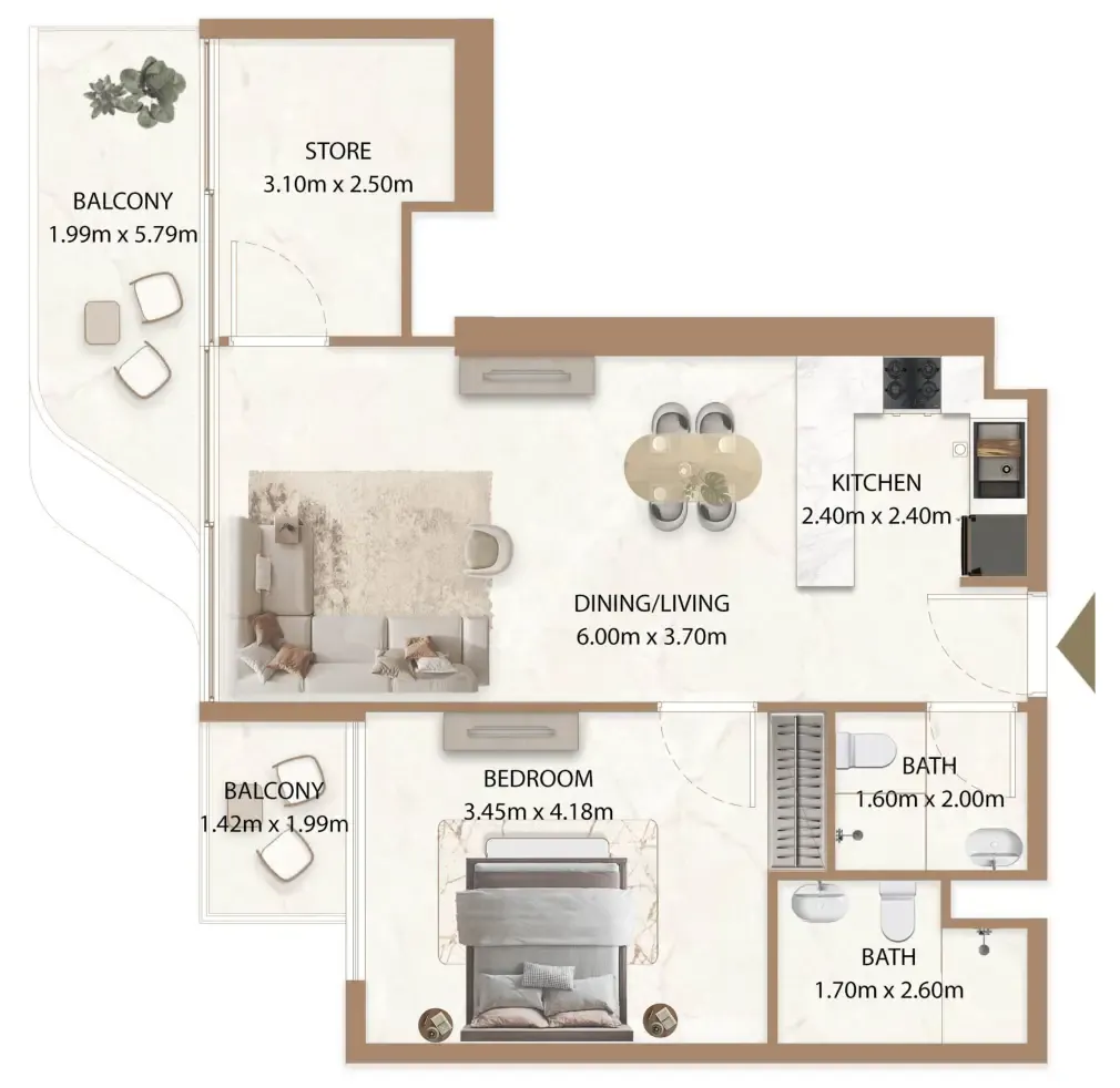 AUM Development Veda by AUM Development floor plan
