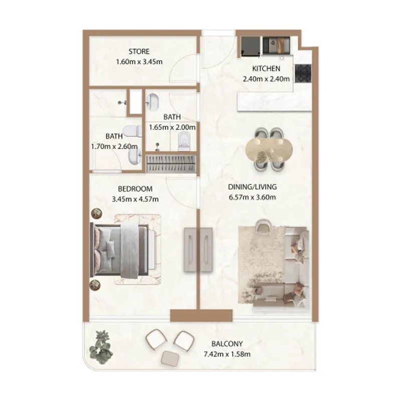 AUM Development Veda by AUM Development floor plan