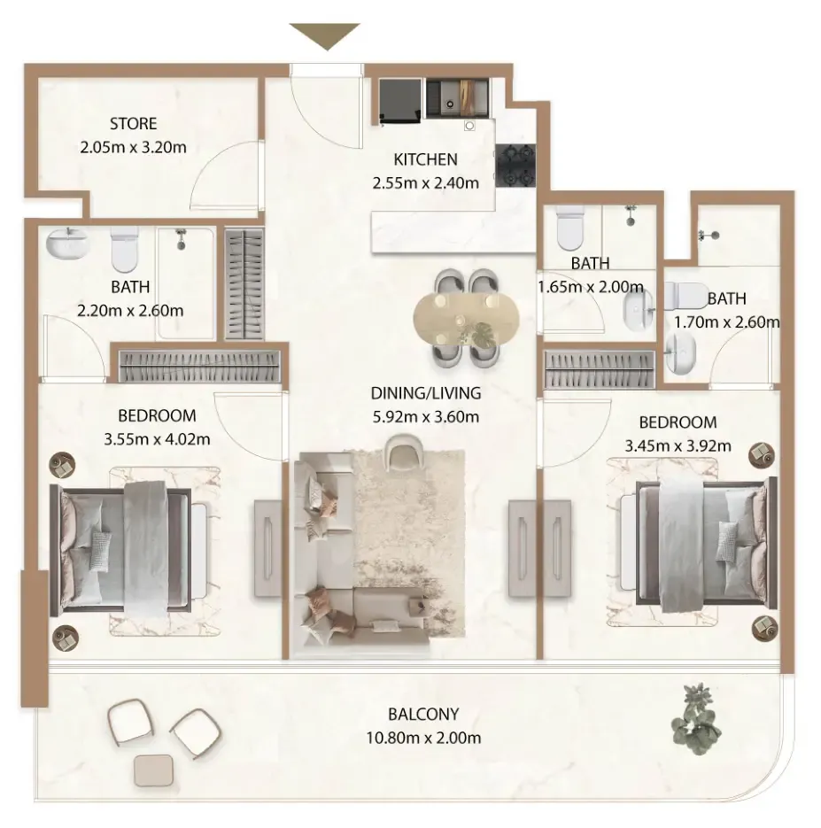AUM Development Veda by AUM Development floor plan