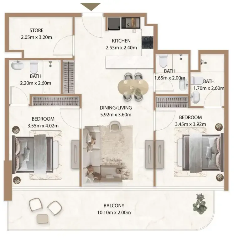 AUM Development Veda by AUM Development floor plan