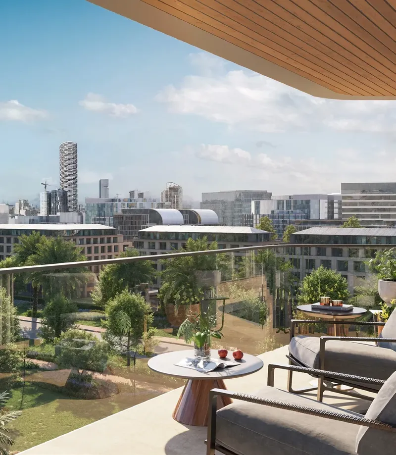 Exterior at Veda by AUM Development in JVC (Jumeirah Village Circle) Dubai