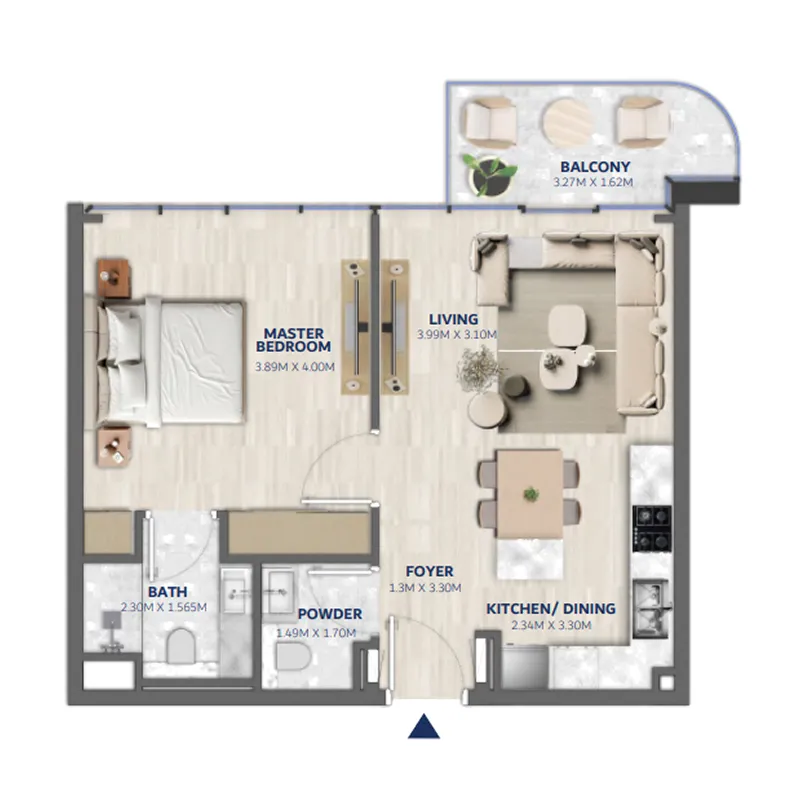 Elton Real Estate Development Vedaire Residences floor plan