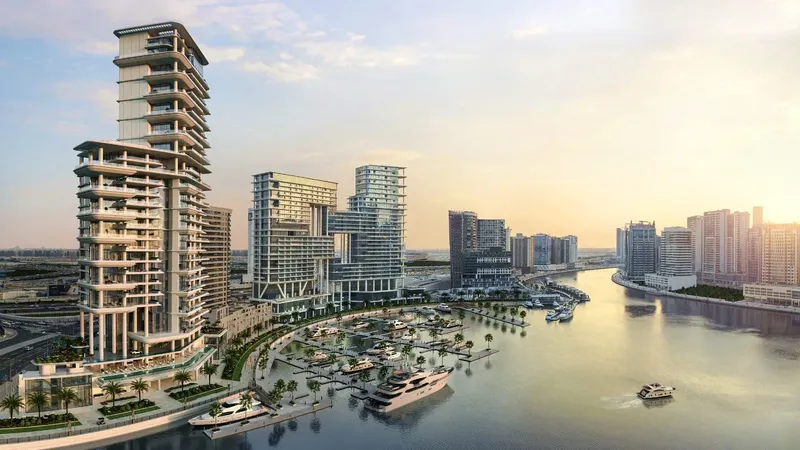 Exterior at Vela Dorchester Collection in Business Bay Dubai