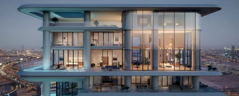 Exterior at Vela Dorchester Collection in Business Bay Dubai