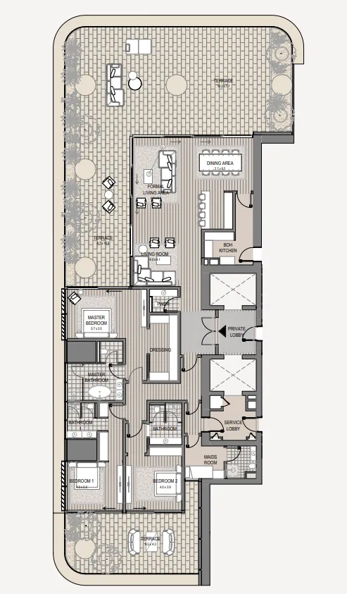 Omniyat Vela Viento floor plan