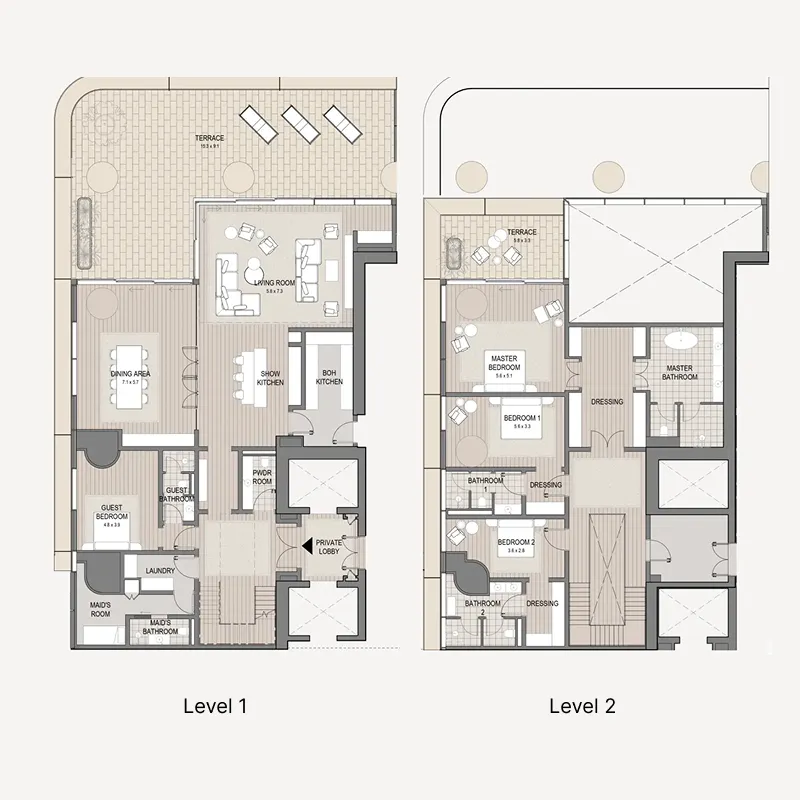 Omniyat Vela Viento floor plan