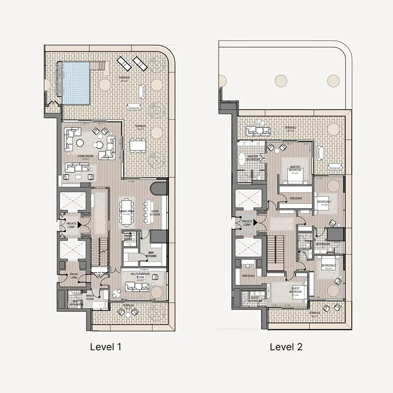 Omniyat Vela Viento floor plan