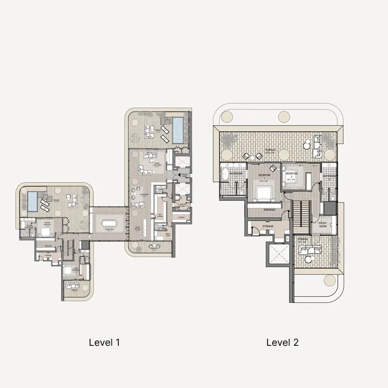 Omniyat Vela Viento floor plan