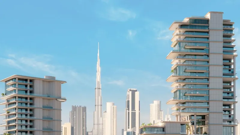 Exterior at Vela Viento in Business Bay Dubai