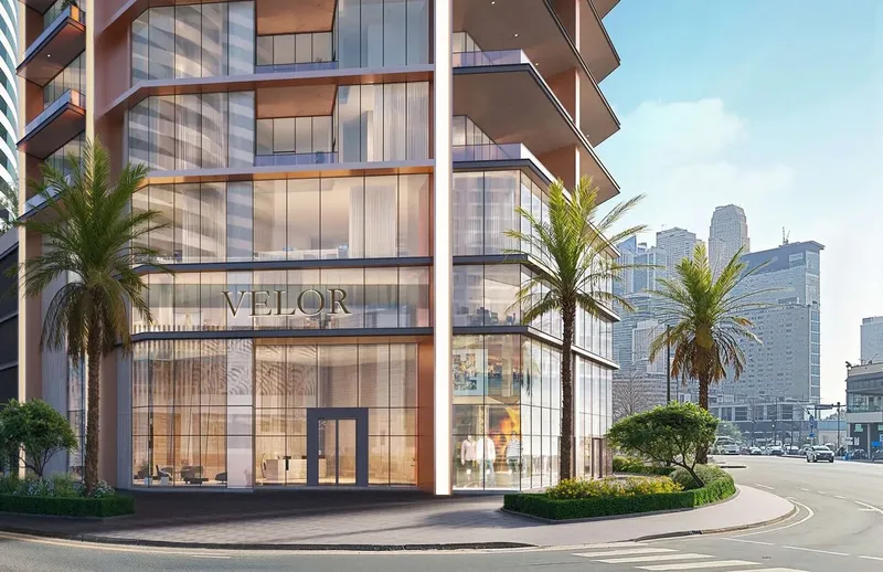 Exterior at Velor Penthouses in Business Bay Dubai