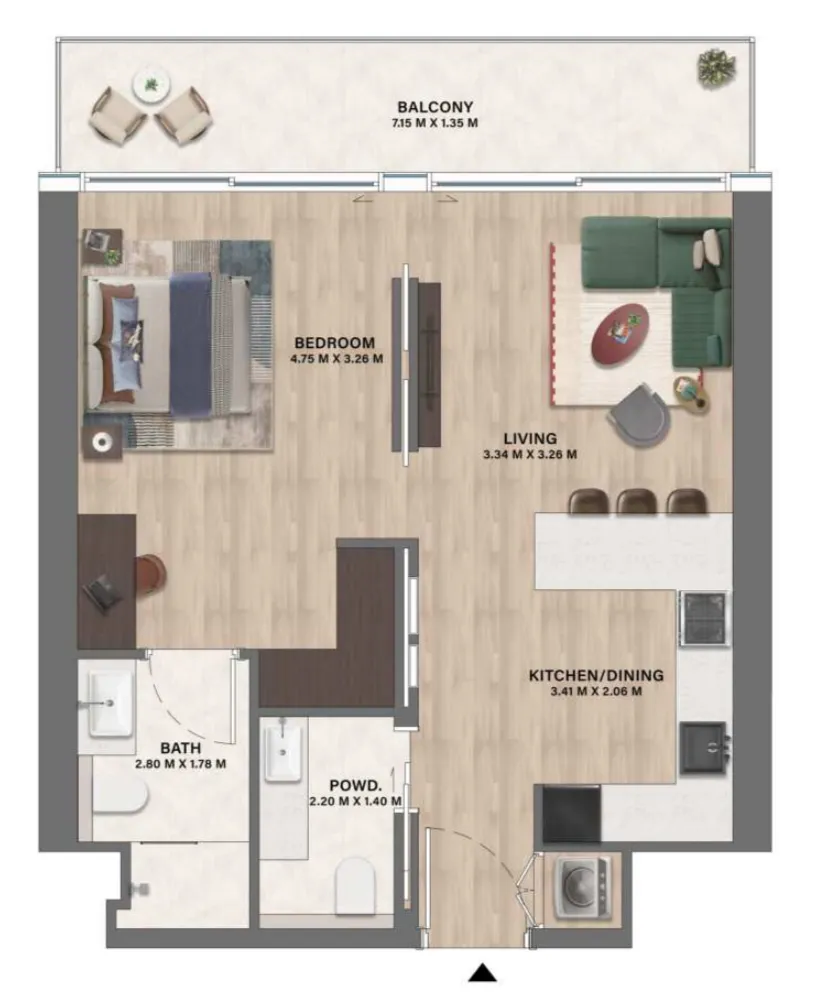 CITYVIEW Velos Residence floor plan
