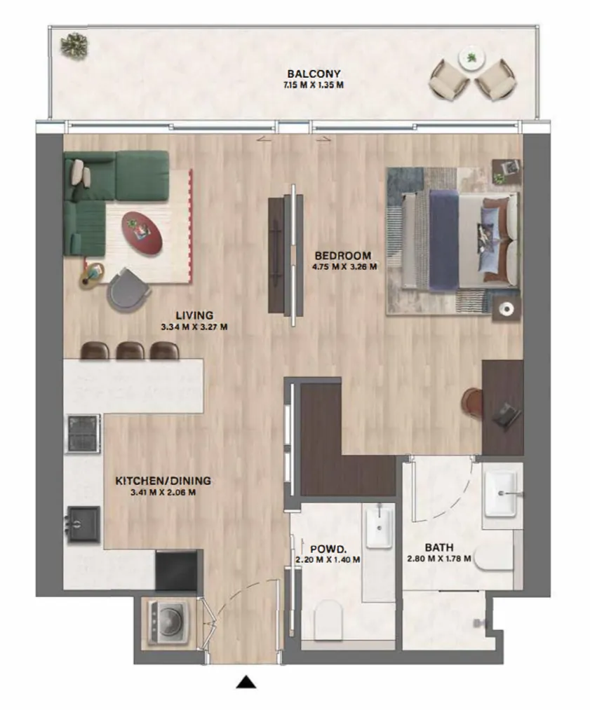 CITYVIEW Velos Residence floor plan