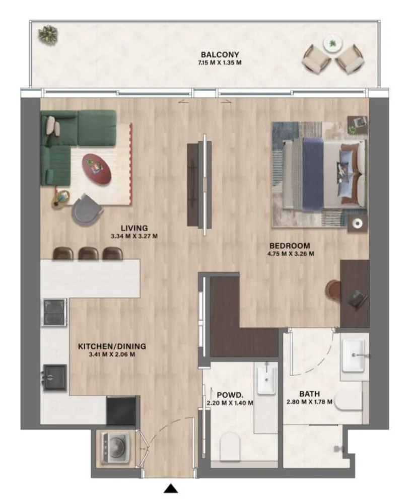 CITYVIEW Velos Residence floor plan