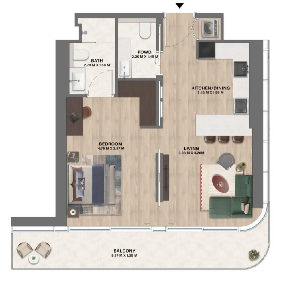 CITYVIEW Velos Residence floor plan